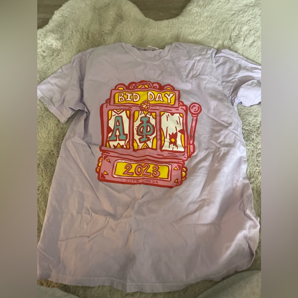 Alpha phi bid day tshirt